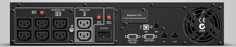 Источник бесперебойного питания CyberPower PR1500ELCDRT2U 1500VA/1350W USB/RJ11/45 (8 IEC)
