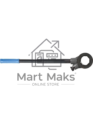 Трещотка СИБРТЕХ для клуппов с удлинителем 77373