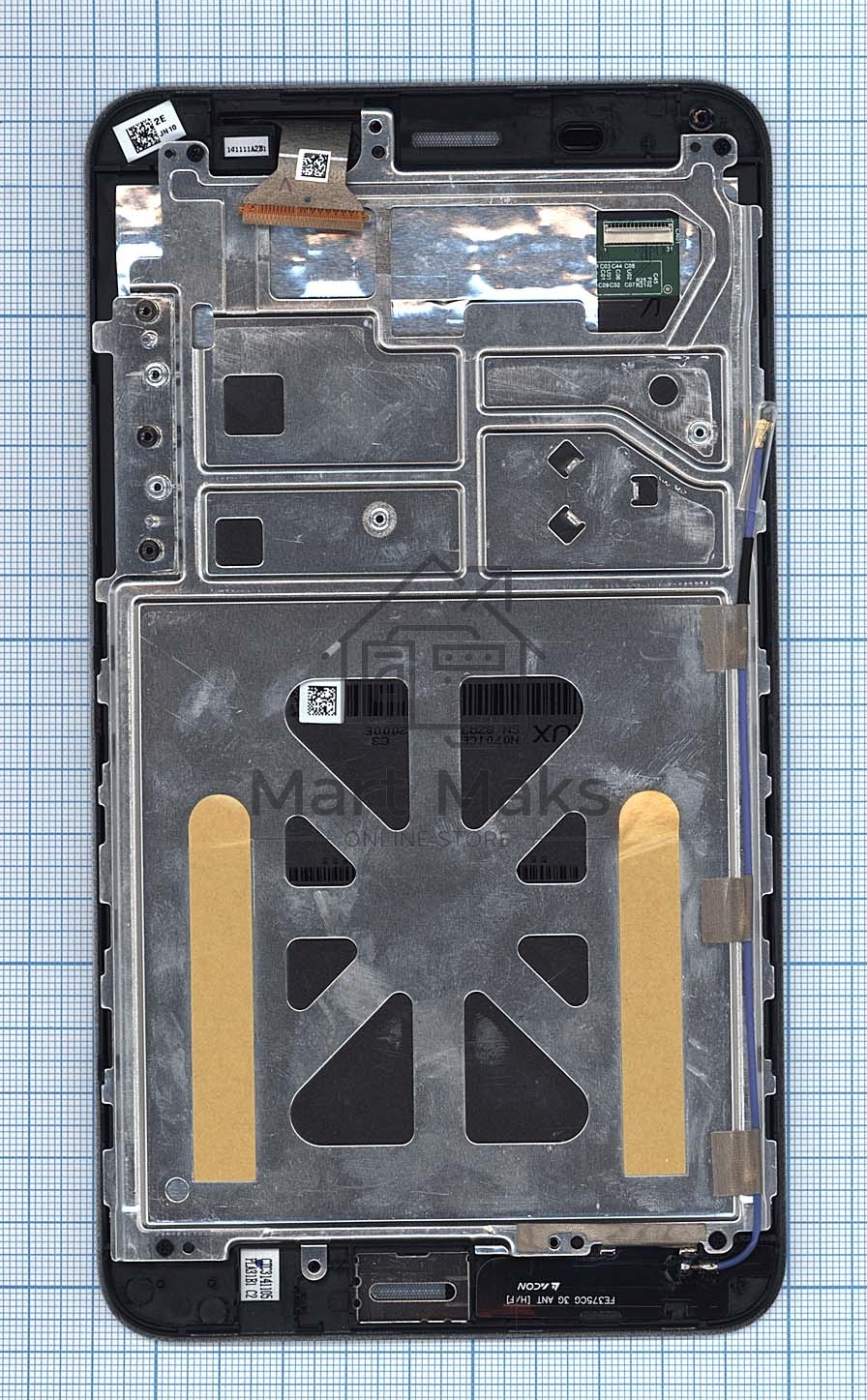 Модуль (матрица + тачскрин) для Asus FonePad 7 FE375CXG белый с рамкой