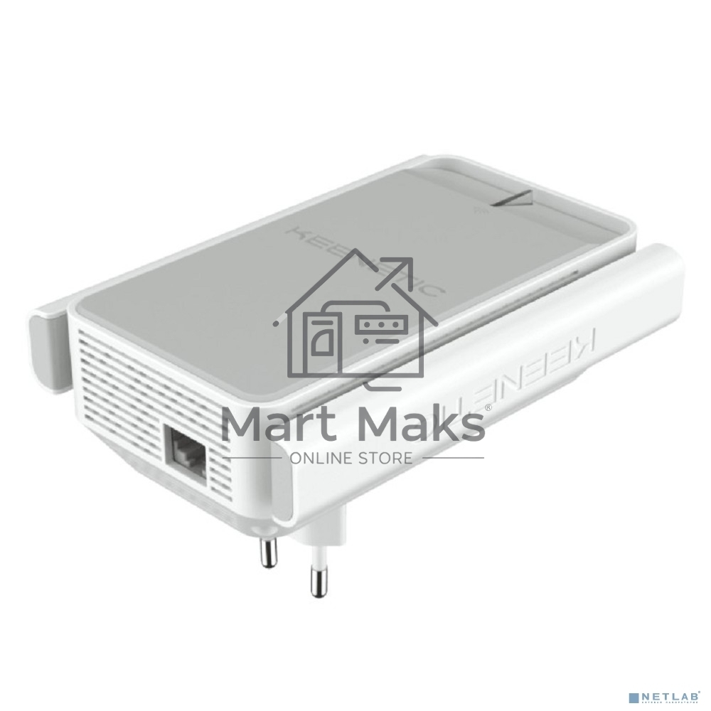 Двухдиапазонный Mesh-ретранслятор сигнала Wi-Fi AC1200 Keenetic Buddy 5 (KN-3311) с портом Ethernet