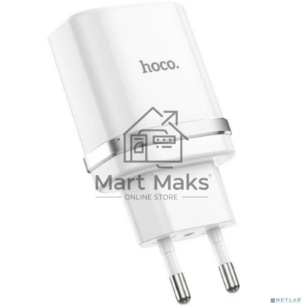 Сетевое ЗУ QC 3.0 HOCO HC-16262 C12Q 1 USB Выход: 5V_9V_12V, 18W белый