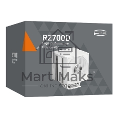 Кулер для процессора PCCooler RZ700D BK (270W, 4-pin PWM, 159.5mm, Al/Cu, 7x6mm, 2x120mm, 79.8CFM, 35.9dBA, 2400RPM, S: 1851/1700/1200/115X, AM5/AM4, black)
