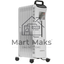 Радиатор масляный Polaris POR 0520 белый, 22 м², 2000 Вт, термостат