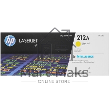 Картридж лазерный Cartridge HP 212A для CLJ Enterprise M554/M555/M578, желтый (4 500 стр.)