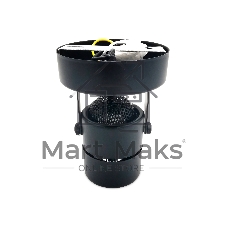 Накладной поворотный светильник Ambrella light TA102 BK черный GU10 D80*130*D60
