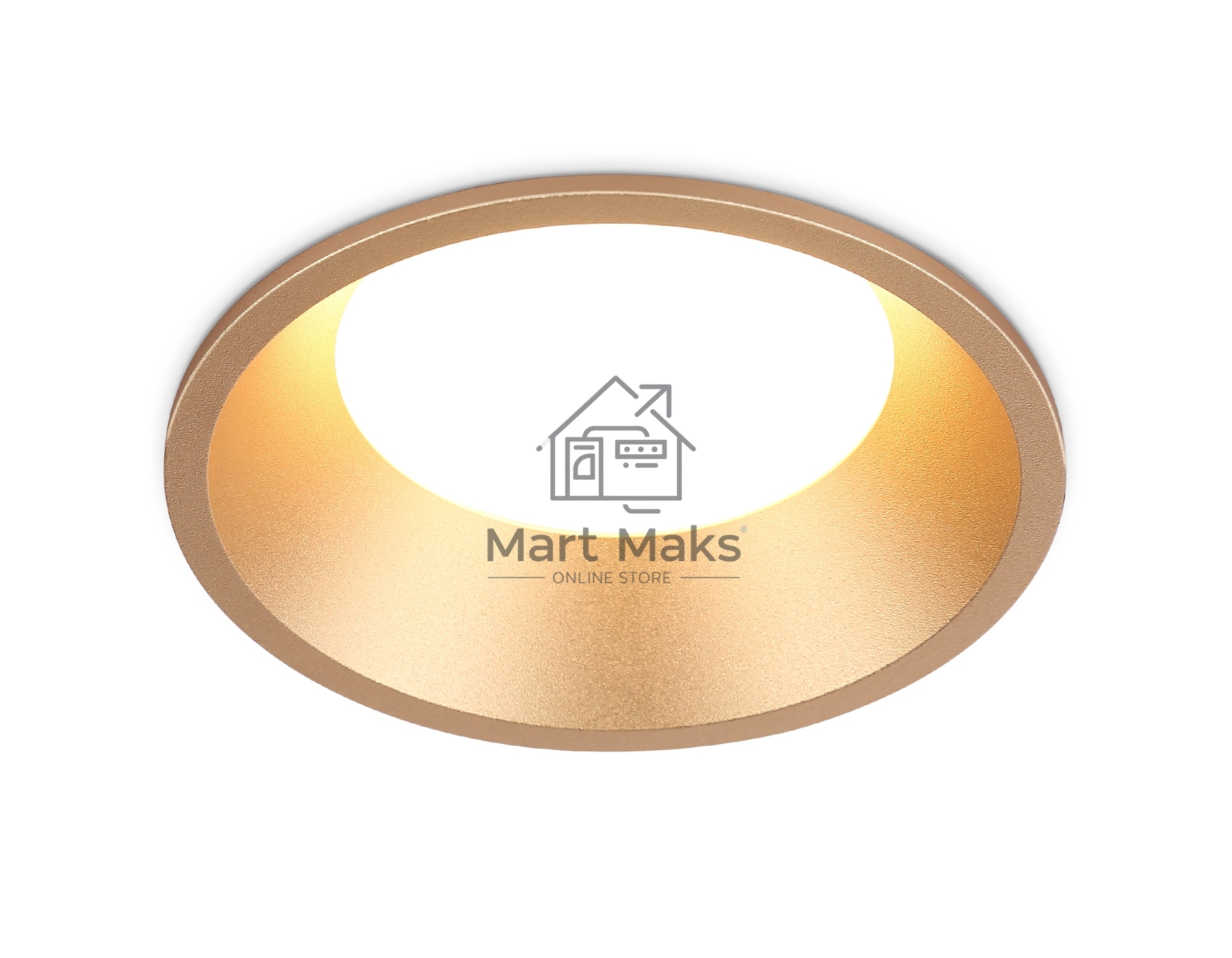 Светильник Ambrella light TN51815 GD золото GX53 max 15W D105*36
