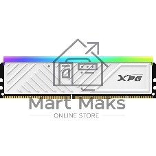 Оперативная память XPG Spectrix D35G RGB, DDR4, 8GB (1x8GB), 3200MHz, CL16, DIMM, с радиатором, белый, RGB