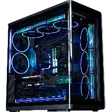 Компьютерный корпус ZALMAN MidTower P60 black (ATX, без БП, 2xUSB 3.0+USB Type C, 5x120мм ARGb) (Zalman P60 Black)