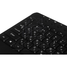 Клавиатура Oklick K257W беспроводная, радиоканал, чёрный