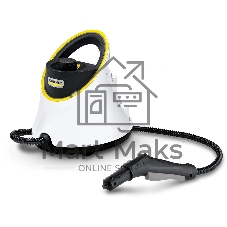 Пароочиститель Karcher EasyFix SC 2 Deluxe белый, напольный, 1500 Вт, 100 г/мин, 1000 мл