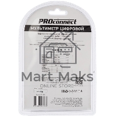 Портативный мультиметр PROconnect М-182 (DT-182)