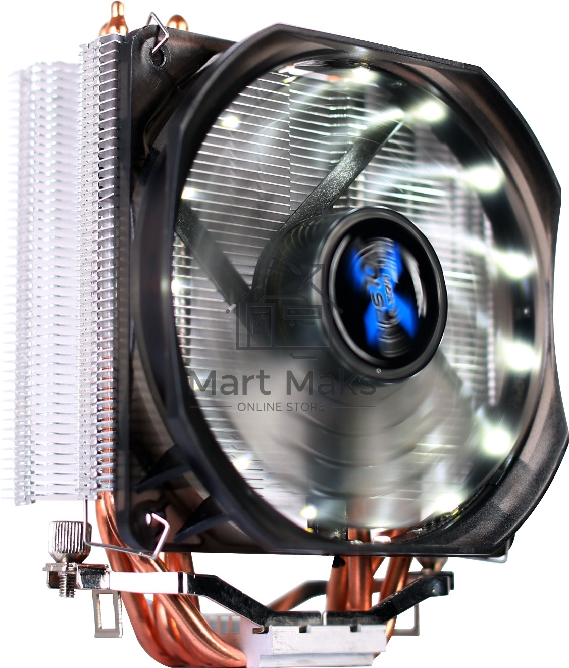 Кулер для процессора Zalman CNPS9X OPTIMA серебристый/черный, 120 мм, алюминий/медь, 1500 об/мин, 26 дБ, 4 pin, 180 Вт, 156 мм