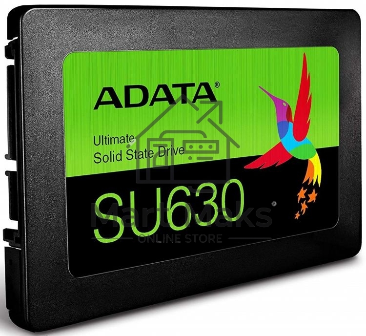 Накопитель SSD ADATA SU630, 480Gb, SATA III, 2.5