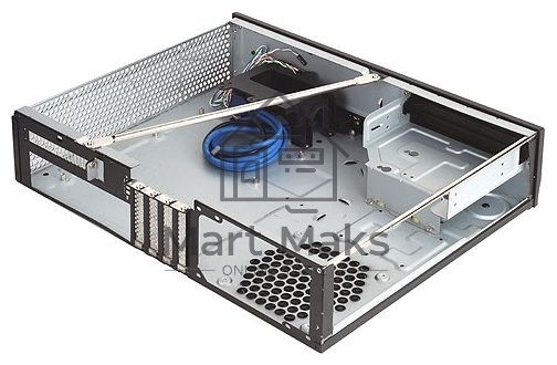 Компьютерный корпус Slim HTPC Silverstone Milo ML04B <Black, mATX, USB3.0, Audio, без БП>