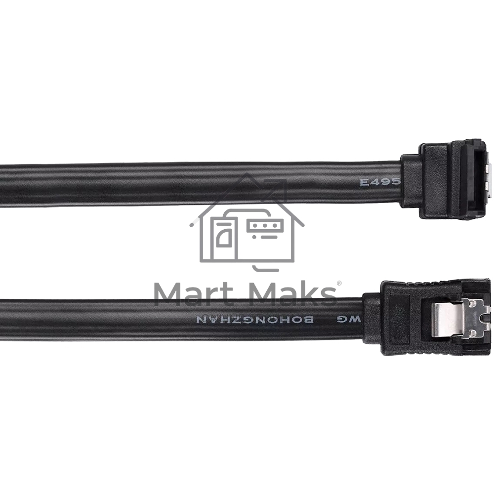 Кабель SATA M --SATA M 3.0V 7 pin угловой разъем Telecom 0.5m <TUS705-0.5M>