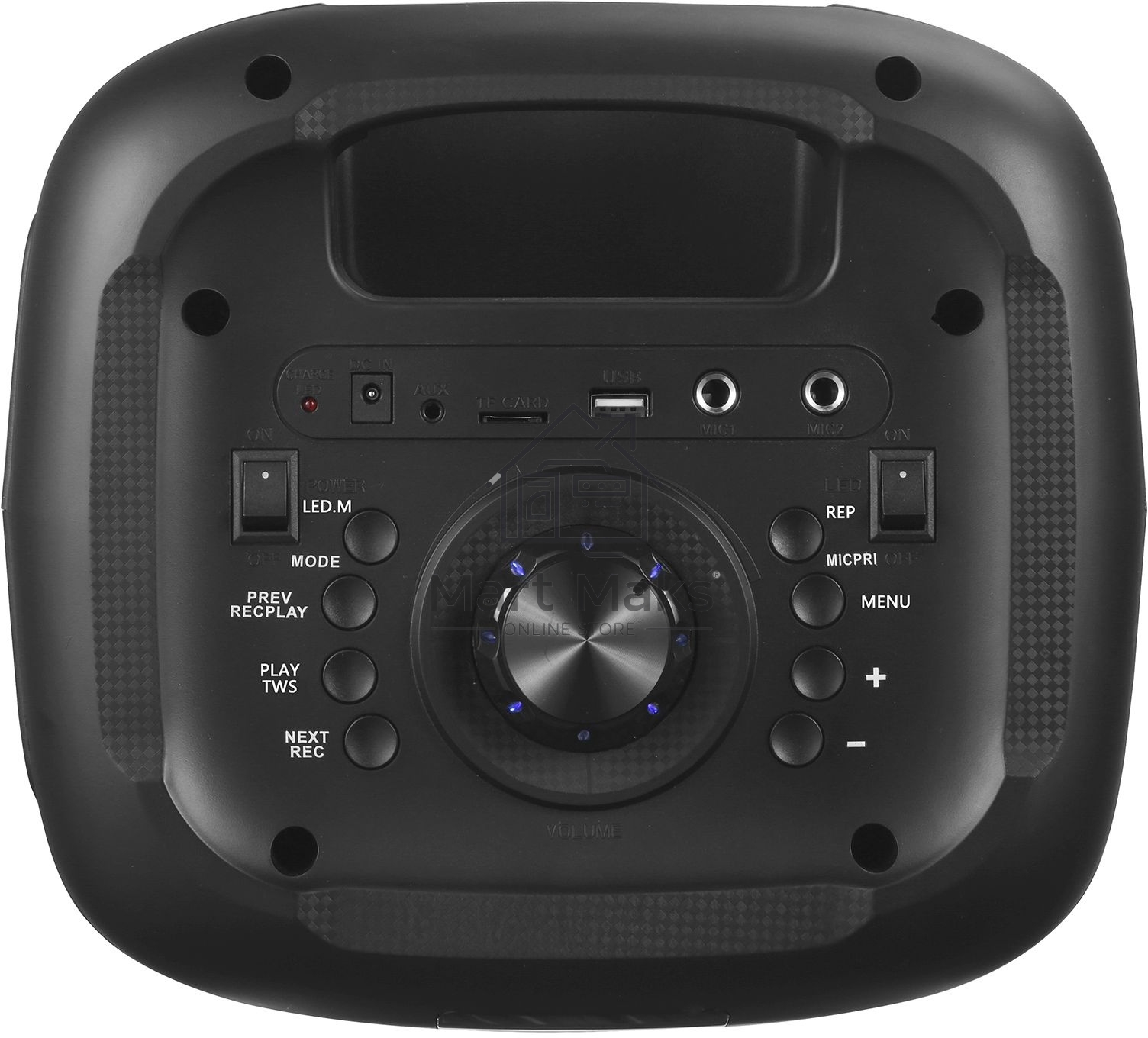 Минисистема SUPRA SMB-790 черный 500Вт FM USB BT SD