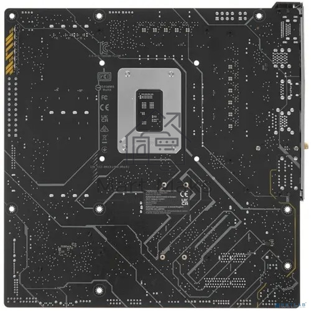 Материнская плата ASUS TUF GAMING B660M-PLUS WIFI, LGA 1700, Intel B660, 4xDDR5, 4xSATA, 2xM.2, 1xPCIe 5.0 x16, 1xPCIe 3.0 x4, 1xPCIe x1, 1xDP, 1xHDMI, 1x 2.5Gb LAN, 4xUSB-A 3.2 Gen 2, 1xUSB-A 3.2 Gen 1, 2xUSB 2.0, 1xUSB-C 3.2 Gen 2x2, 5x3.5 мм, 7.1, mATX