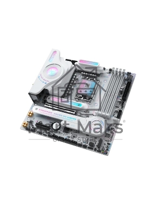 Материнская плата Maxsun MS-iCraft B860M CROSS, LGA1851, Intel B860, 4xDDR5, 4xSATA, 3xM.2, 1xPCIe 5.0 x16, 1xPCIe 4.0 x4, 1xDP, 1xHDMI, 1x5Gb LAN, Wi-Fi 7, Bluetooth 5.4, 1xUSB-C 40Gbps, 8xUSB-A 10Gbps, 1xUSB-C 20Gbps, 5x3.5 мм, 7.1, mATX