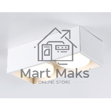 Светильник накладной TN70828/2 WH белый GX53/2 max 12W 200*100*60