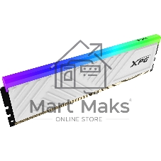 Оперативная память XPG Spectrix D35G RGB, DDR4, 8GB (1x8GB), 3200MHz, CL16, DIMM, с радиатором, белый, RGB