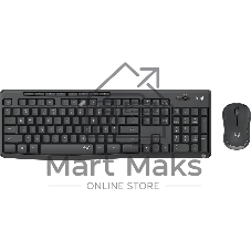 Комплект клавиатура+мышь Logitech MK295 беспроводной, USB, чёрный