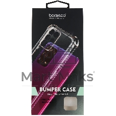 Чехол (клип-кейс) BoraSCO для Infinix Hot 30 Bumper Case прозрачный (72317)