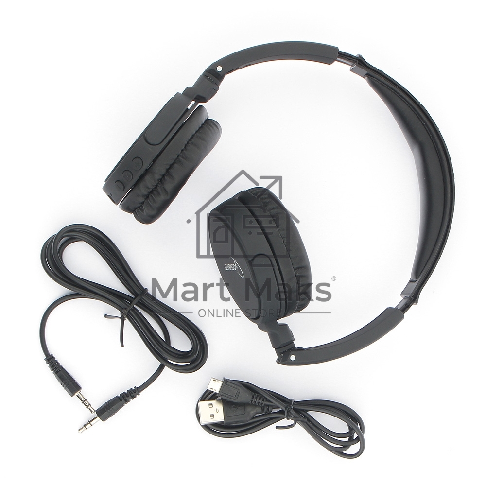 Гарнитура стерео беспров. Gembird BHS-100 черный Bluetooth v.5.0