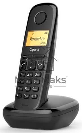 Радиотелефон Dect Gigaset A170 SYS RUS черный АОН