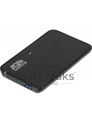 Внешний корпус для HDD AgeStar 3UB2A8-6G SATA алюминий черный 2.5