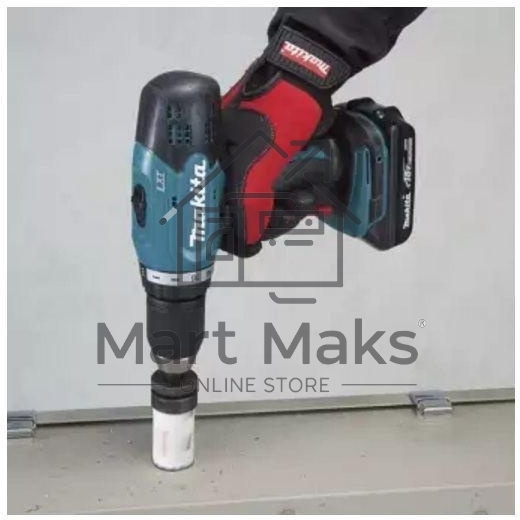 Дрель-шуруповерт Makita DDF453RFE, Аккумуляторная, 18В, 2 АКБ, Кейс