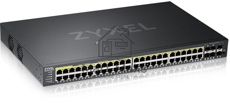 Гибридный L2 коммутатор PoE+ Zyxel NebulaFlex Pro GS2220-50HP, rack 19