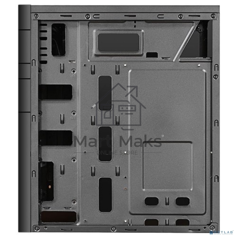 Компьютерный корпус Ginzzu A190 2хUSB 2.0,AU w/o PSU