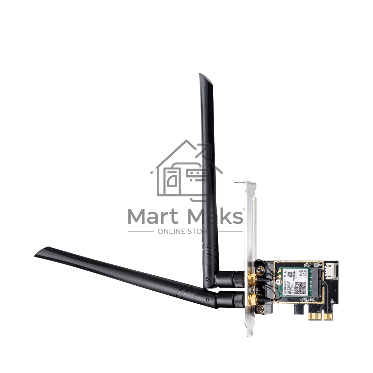 Сетевой адаптер Wi-Fi + Bluetooth Cudy WE3000 AX3000 PCI Express (ант.внеш.съем) 2ант.