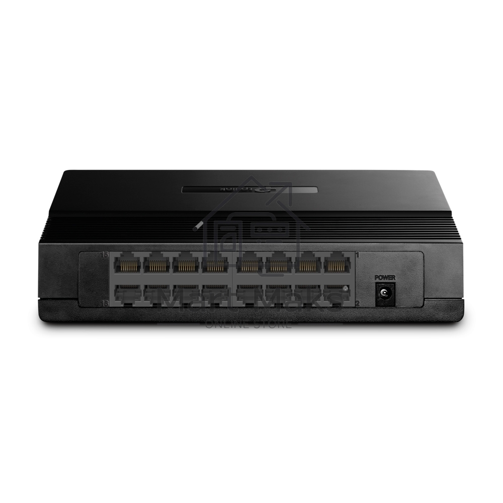 Коммутатор TP-Link SMB TL-SF1016D Коммутатор 16-port 10/100M Desktop Switch, 16 10/100M RJ45 ports, Plastic case