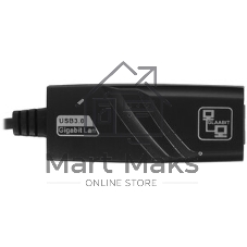 Кабель-адаптер ExeGate EXE-725C-45 (USB3.0 Type-C --> 1xRJ45 UTP 100Mbps/1000Mbps/2.5Gbps, Realtek Chipset RLT8156, корпус алюминиевый, серебристый)