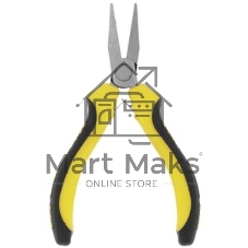 Мини-тонкогубцы Deli DL103204 160мм, двухкомпонентная рукоять