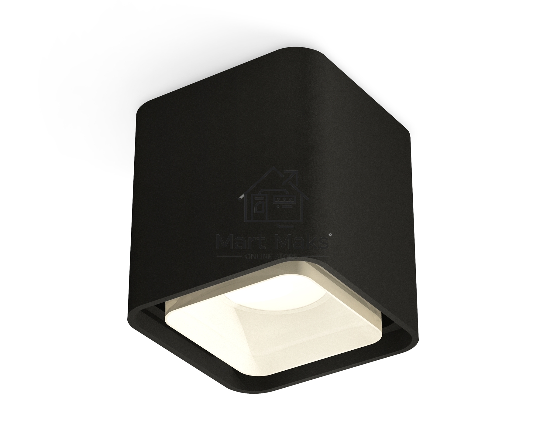 Светильник Ambrella Light XS7841021 SBK/FR черный песок/белый матовый MR16 GU5.3 (C7841, N7755)