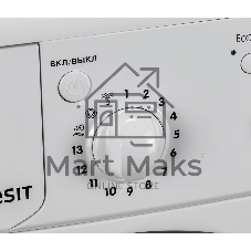 Стиральная машина Indesit IWSB 5105 (CIS) белый, загрузка фронтальная 5 кг, 1000 об/мин., класс: А