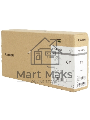 Картридж струйный Canon PFI-706 GY (6690B001) серый (700 мл) для Canon iPF8300S/8400/9400S/9400