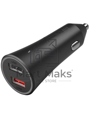 Автомобильное зарядное устройство Mi 37W Dual-Port Car Charger Xiaomi Mi 37W Dual-Port Car Charger