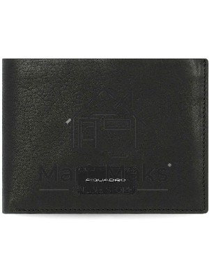 Кошелек мужской Piquadro Harper PU5761APR/N черный натур.кожа