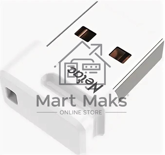 Флешка USB R/W R/W Netac U116 16Gb <NT03U116N-016G-30WH>, USB3.0, миниатюрная пластиковая белая