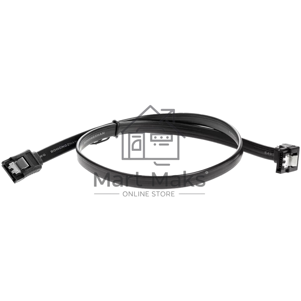 Кабель SATA M --SATA M 3.0V 7 pin угловой разъем Telecom 0.5m <TUS705-0.5M>