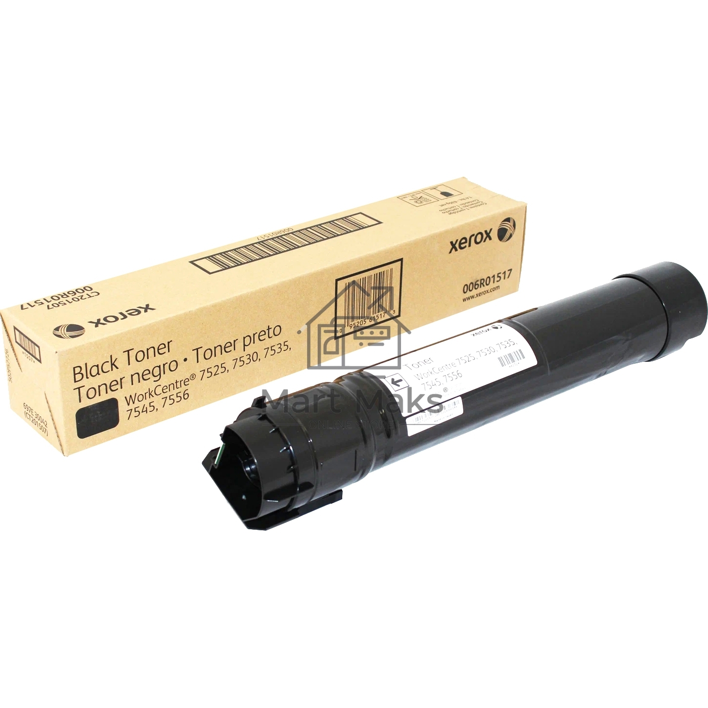Картридж лазерный Xerox 006R01517 черный для Xerox WC7545/7556 (26000стр.)