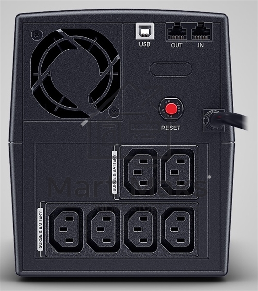 Источник бесперебойного питания CYBERPOWER 1320 Вт 2200 ВА LineInteractive Количество фаз 1 phase UT2200EIG