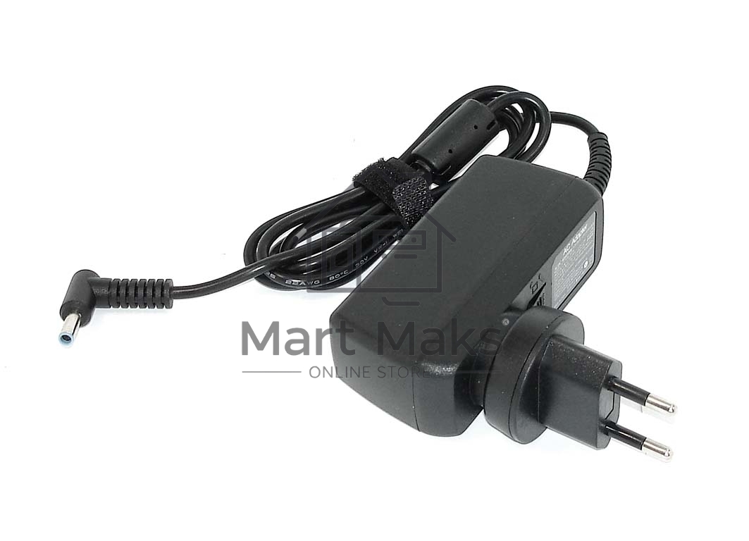 Блок питания (сетевой адаптер) для ноутбуков HP 19V 2.31A 4.5*3.0 blue 44W Travel Charger OEM