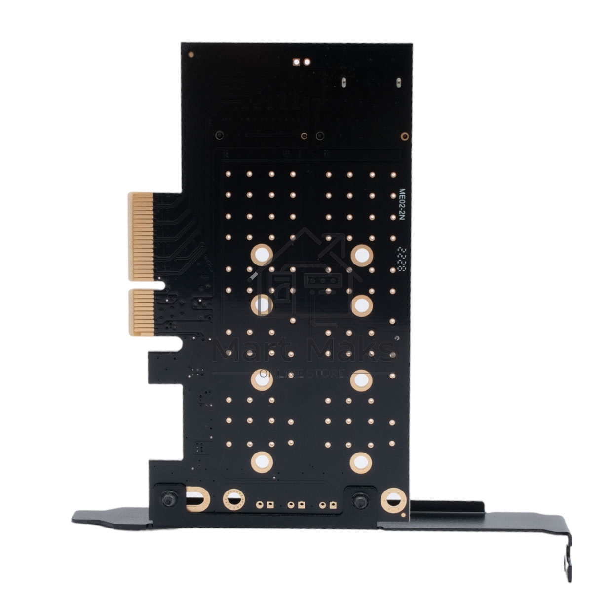 Адаптер для двух SSD M.2 (NVMe+SATA) в разъем PCI-e Gembird MF-PCIE-NVME-SATA, коробка