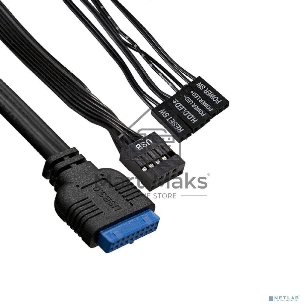 Компьютерный корпус Minitower ExeGate BAA-114U2 (mATX, без БП, 1*USB+2*USB3.0, аудио, черный)