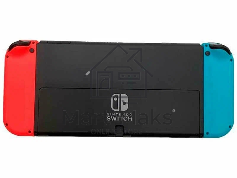 Игровая приставка Nintendo Switch OLED сине-красный