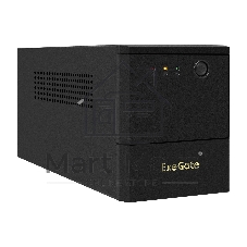 Источник бесперебойного питания ExeGate SpecialPro UNB-1000.LED.AVR.8C13.USB (1000VA/700W, LED, AVR, 8*C13, USB, батарея 12V 7.2Ah - 2 шт., металлический корпус, Black)
